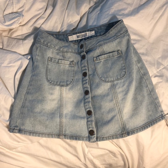 Brandy Melville Dresses & Skirts - Button skirt